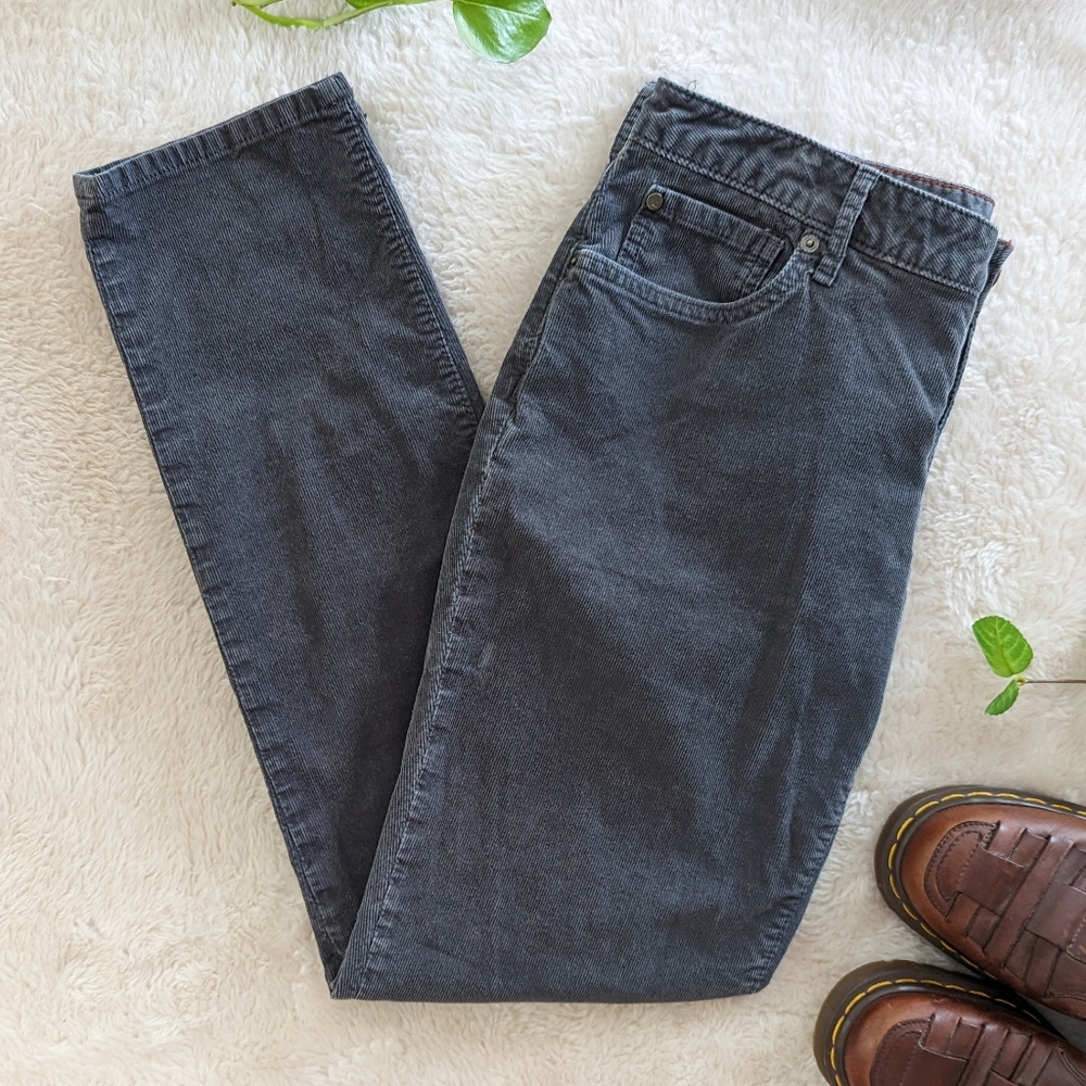 Eddie Bauer | Boyfriend | Slim | Corduroy Pant Grey